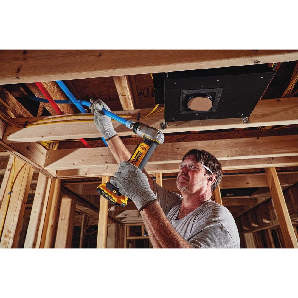 Kit d'outils d'extension PEX sans fil 20 V MAX au lithium-ion de 1 pouce avec (2) batteries 2 Ah, chargeur et étui