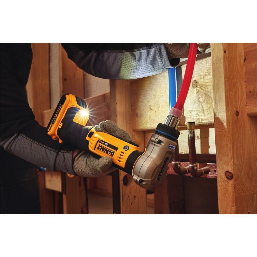 Kit d'outils d'extension PEX sans fil 20 V MAX au lithium-ion de 1 pouce avec (2) batteries 2 Ah, chargeur et étui