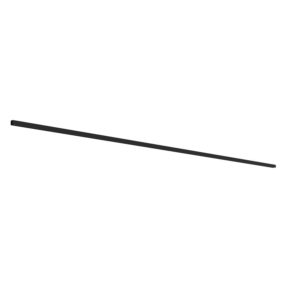 50" Aluminum U-Channel for 2'x4' Decorative Panels Black