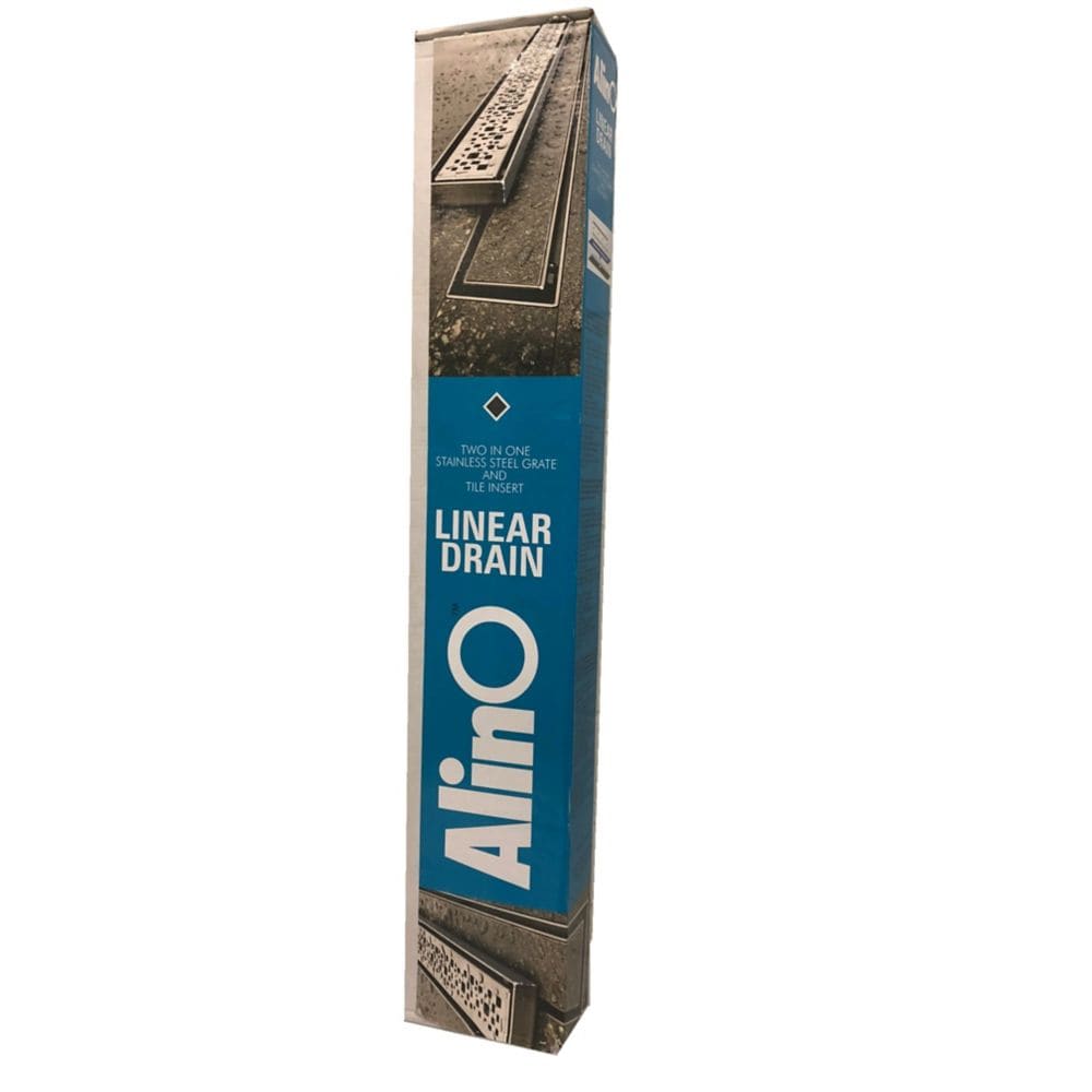 Linear Shower Drain 30-inch (Square-Bright Clear)