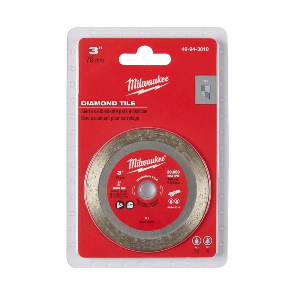 3-Inch Diamond Tile Blade
