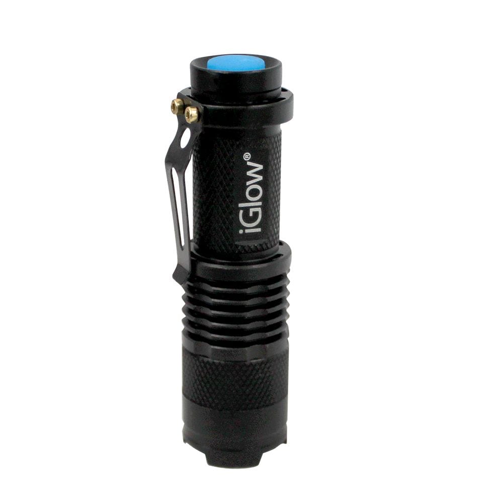 High Power Tactical LED Flashlight with Clip