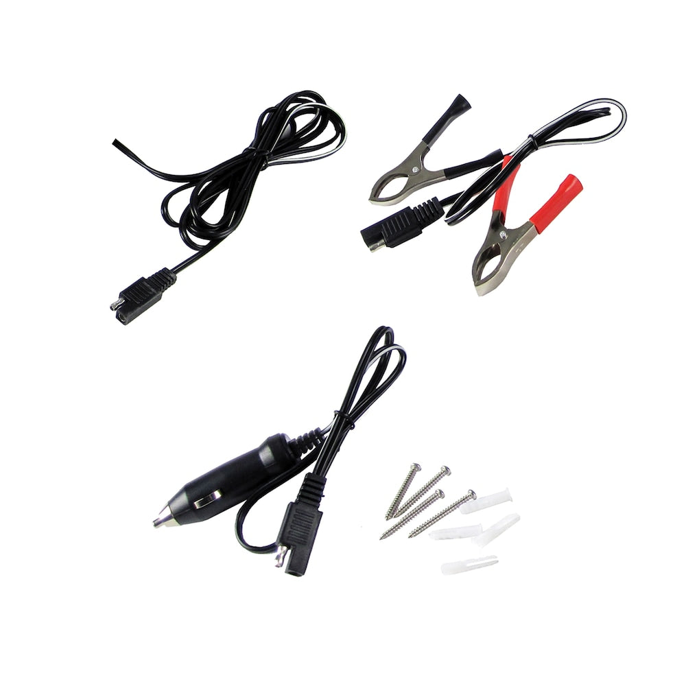 12V Solar Trickle Charger 6W, for Vehicle Battery, 415 mAh