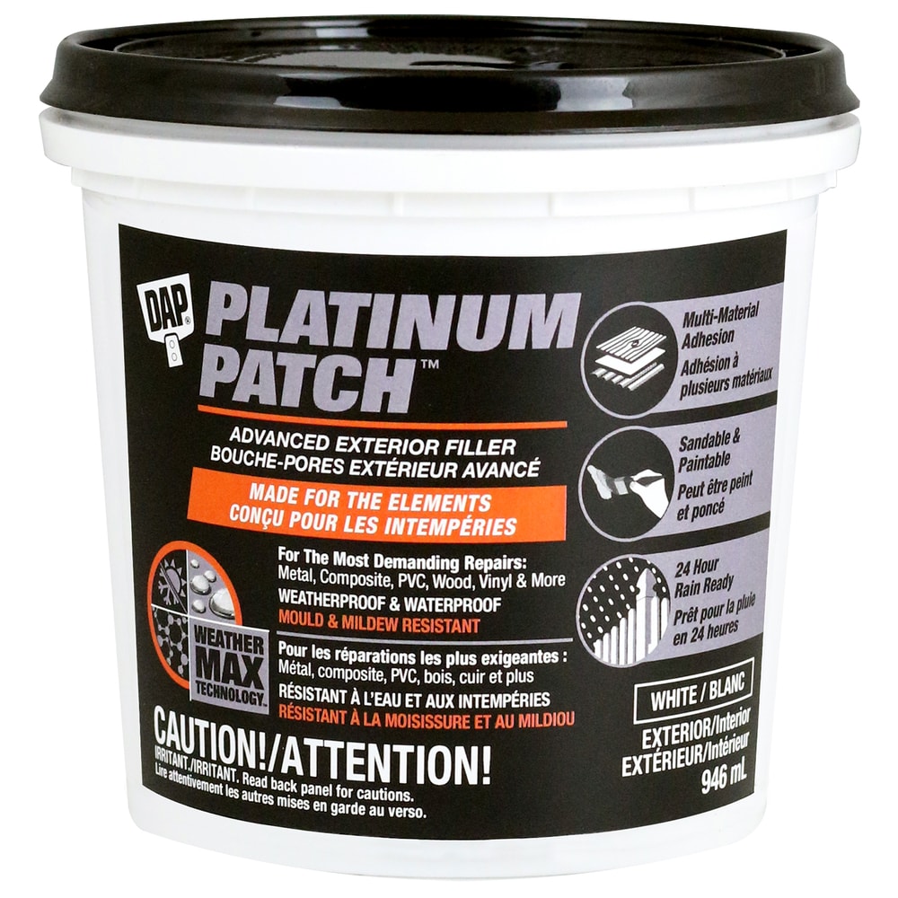 Enduit extérieur avancé Platinum Patch, 946 ml