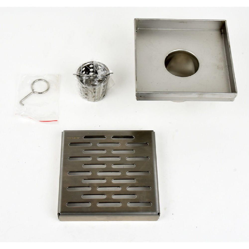 Square Shower Drain Grill Grid