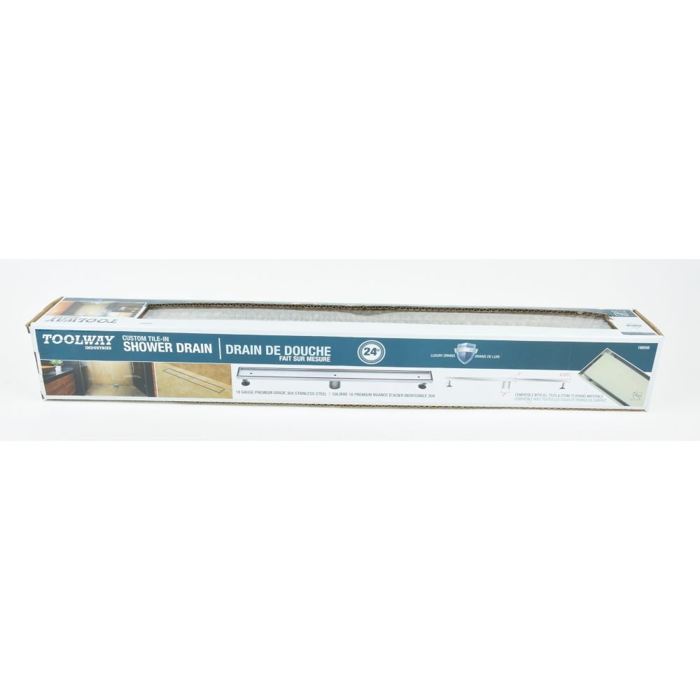 Linear Shower Drain Tile-in, 36 inch.