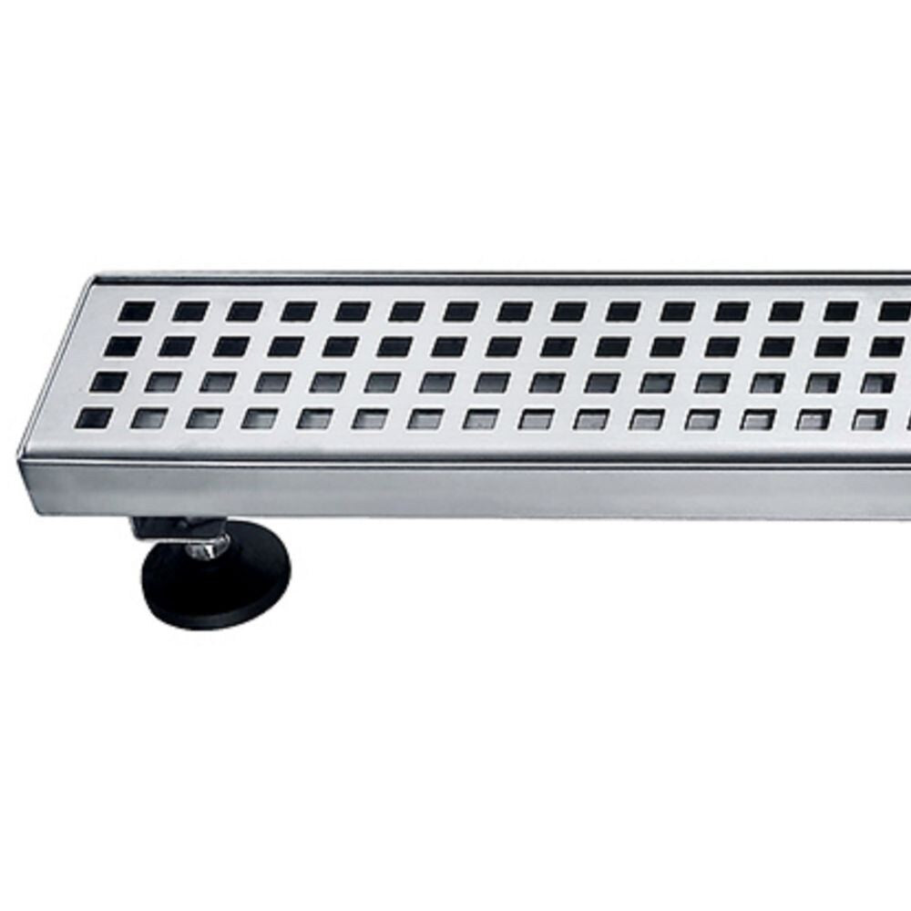 Linear Shower Drain Square Grid, 36 inch.