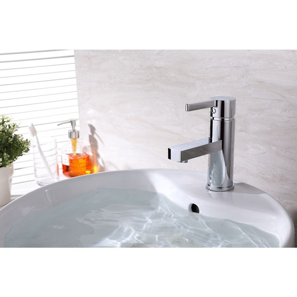 Splash Martin Single Handle Bathroom Faucet in Chrome