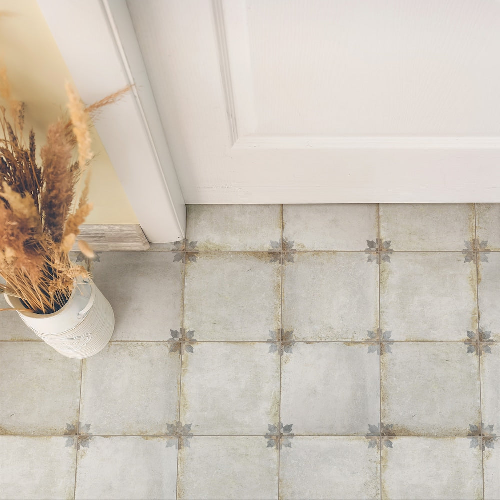 D'Anticatto Decor Arezzo 8-3/4-inch x 8-3/4-inch Porcelain Floor and Wall Tile (11.25 sq. ft. /case)