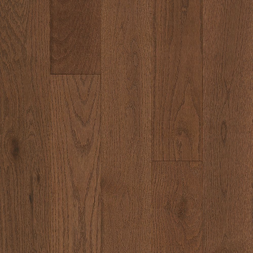 Oak Oakleaf Brown 3/4-inch T x 5-inch W x Varying L Solid Hardwood Flooring (23.5 sq. ft./case)