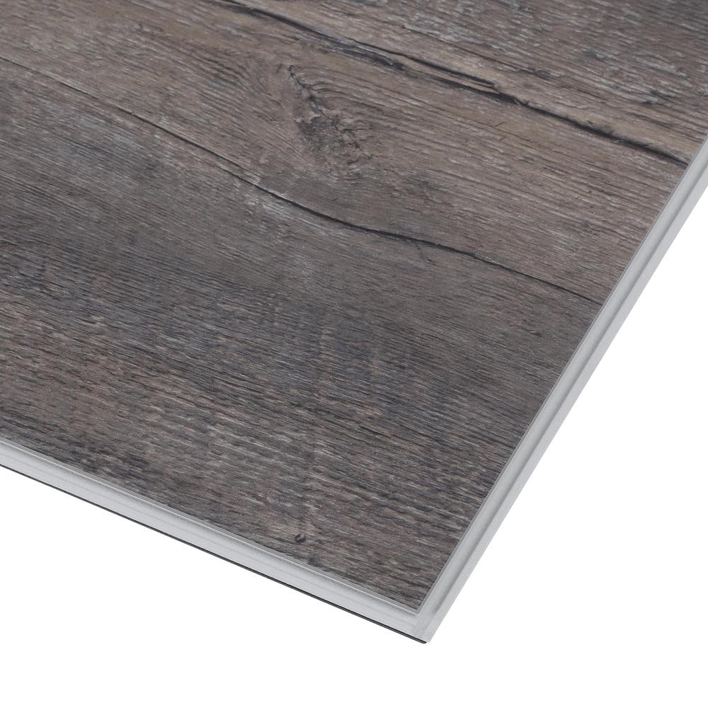 Dark Oak 8.7-inch  x 59.4-inch  Luxury Vinyl Plank Flooring (21.45 sq. ft. / case)