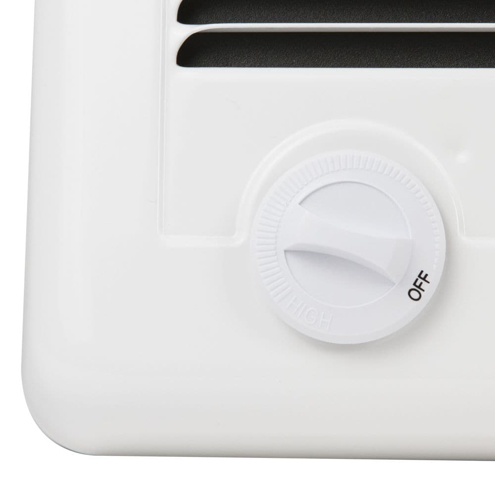 Kit de thermostat bipolaire 22 A blanc pour radiateurs électriques à air pulsé encastrés Com-Pak, Com-Pak Max et Com-Pak Twin