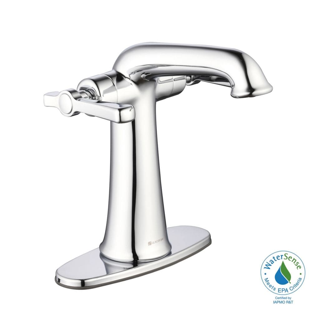 Myer Single-Hole 2-Handle Bathroom Faucet in Polished Chrome