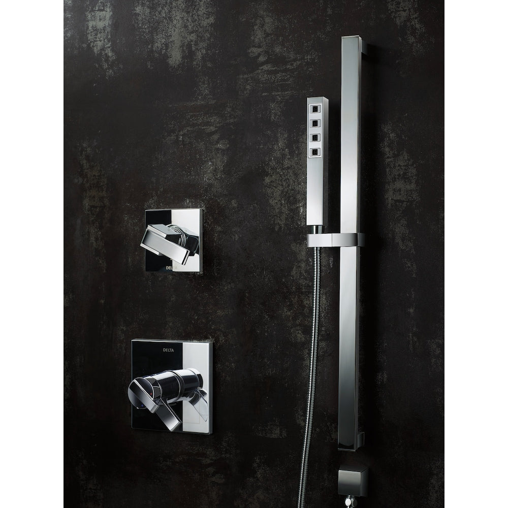 Ara 6-Setting Diverter Trim in Matte Black (Valve Not Included)