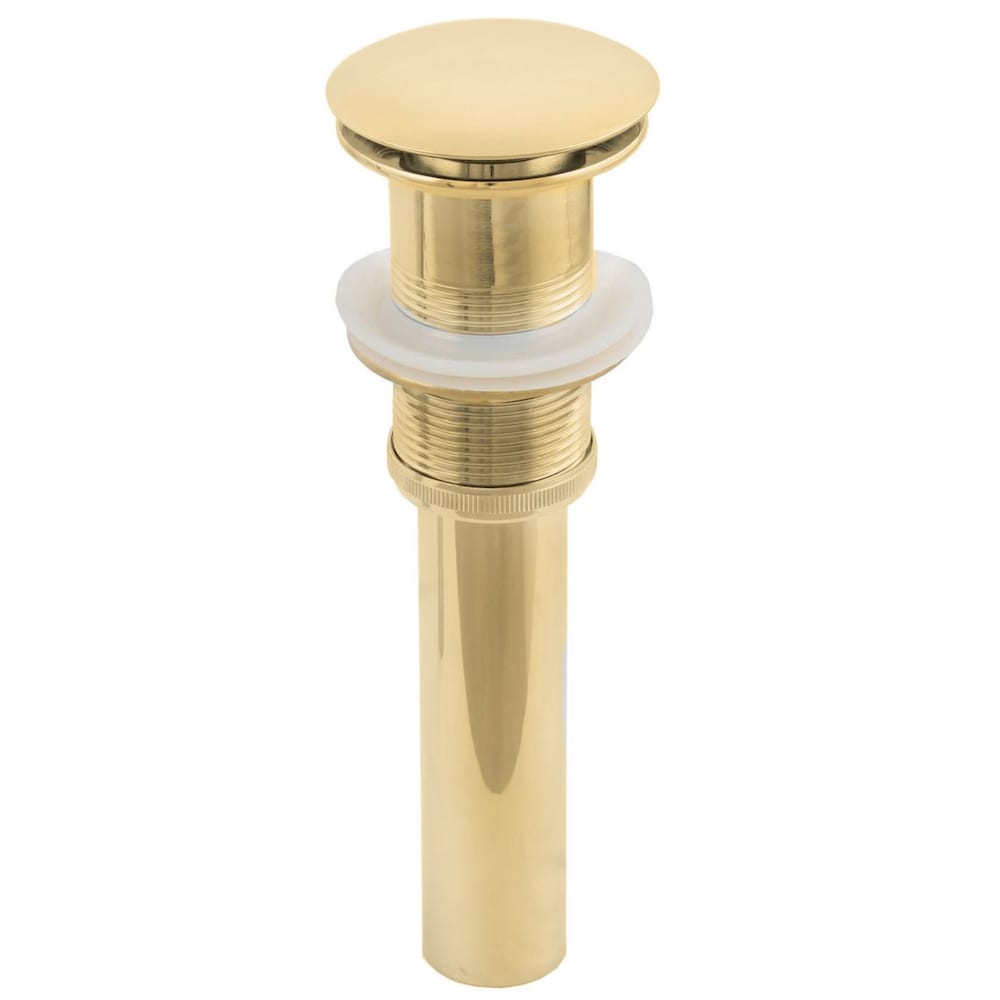 2.6-in. W Stainless Steel Bathroom Sink Drain In Gold AI-20331