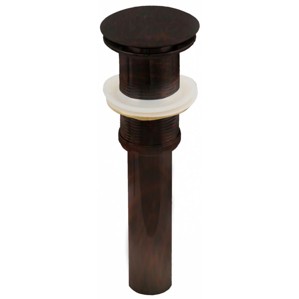 2.6-in. W Stainless Steel Bathroom Sink Drain In Oil Rubbed Bronze AI-20332
