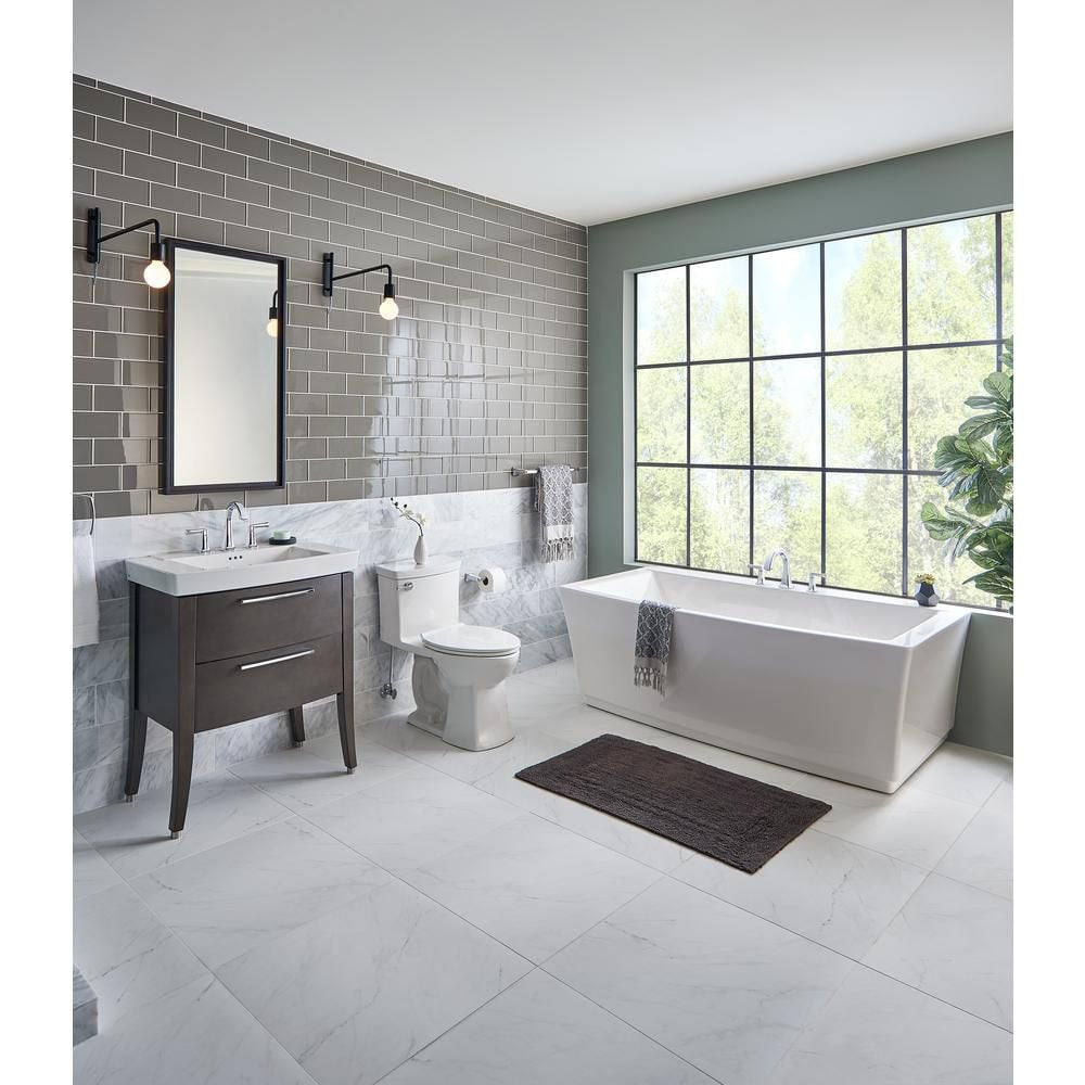 Baignoire autoportante Townsend 68x36 en blanc