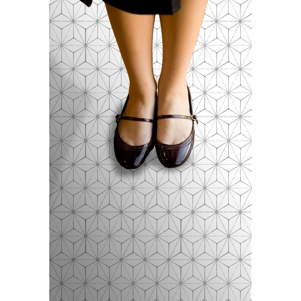 Kikko 12-inch x 12-inch Peel & Stick Vinyl Tile Flooring (20 sq. ft. / pack)
