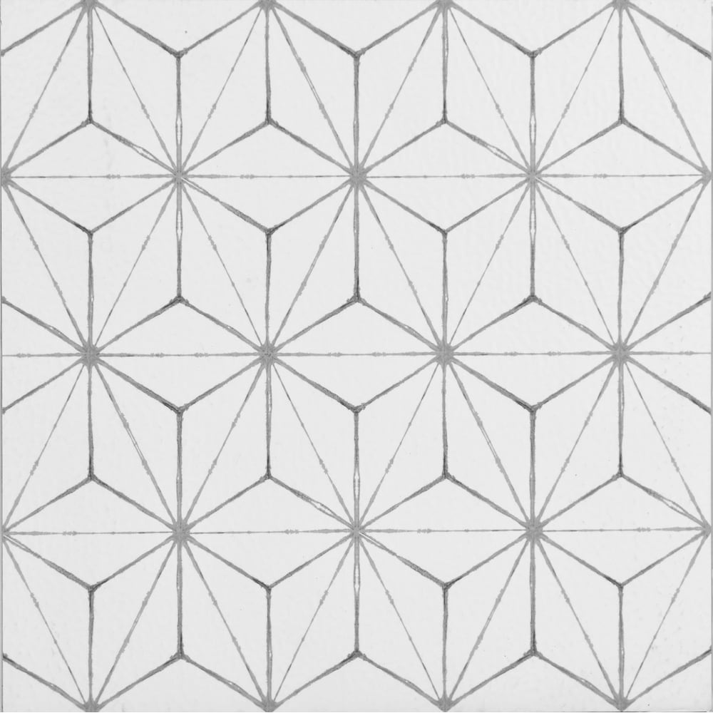 Kikko 12-inch x 12-inch Peel & Stick Vinyl Tile Flooring (20 sq. ft. / pack)