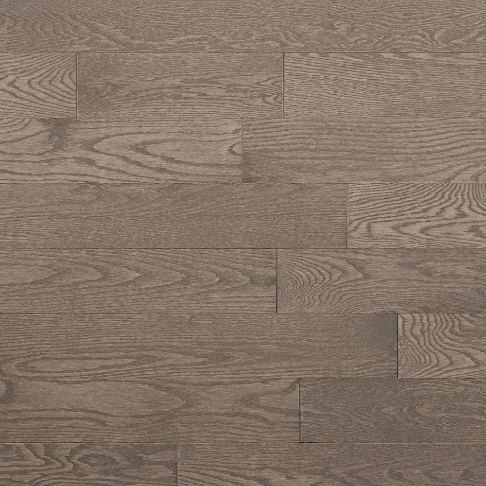 Plancher, bois franc massif, 3/4 po x 4 1/4 po x RL, Chêne rouge Banf (20 pi2/boîte)