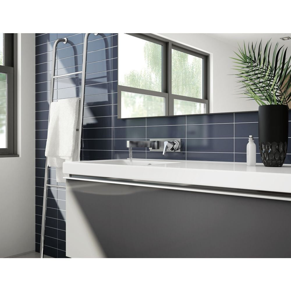 Ensemble de garniture de robinet de lavabo de salle de bain à levier unique Zura en chrome (robinet vendu séparément)