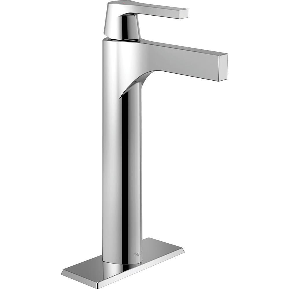Robinet de baignoire à levier unique à trou unique Zura avec jet complet Watersense étiqueté en chrome