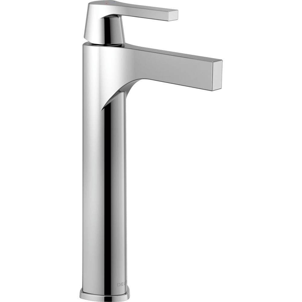 Robinet de baignoire à levier unique à trou unique Zura avec jet complet Watersense étiqueté en chrome
