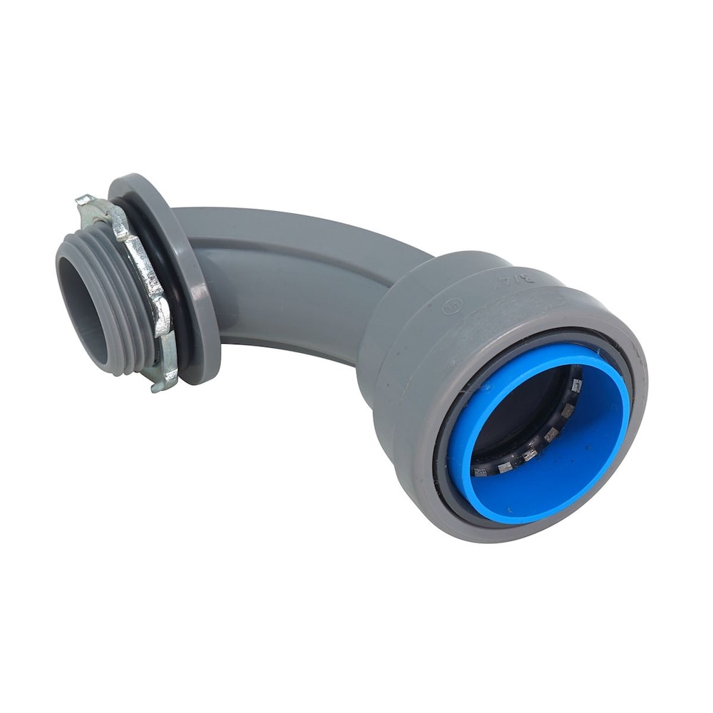 Connecteur SIMPush-CIC Connect en PVC de 1 pouce à 90 degrés