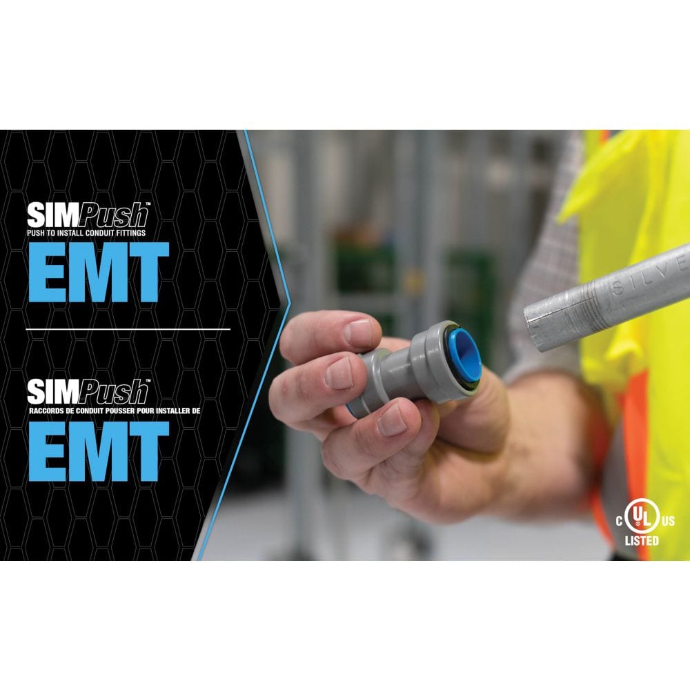Outil de retrait SIMPush étanche EMT 1 pouce