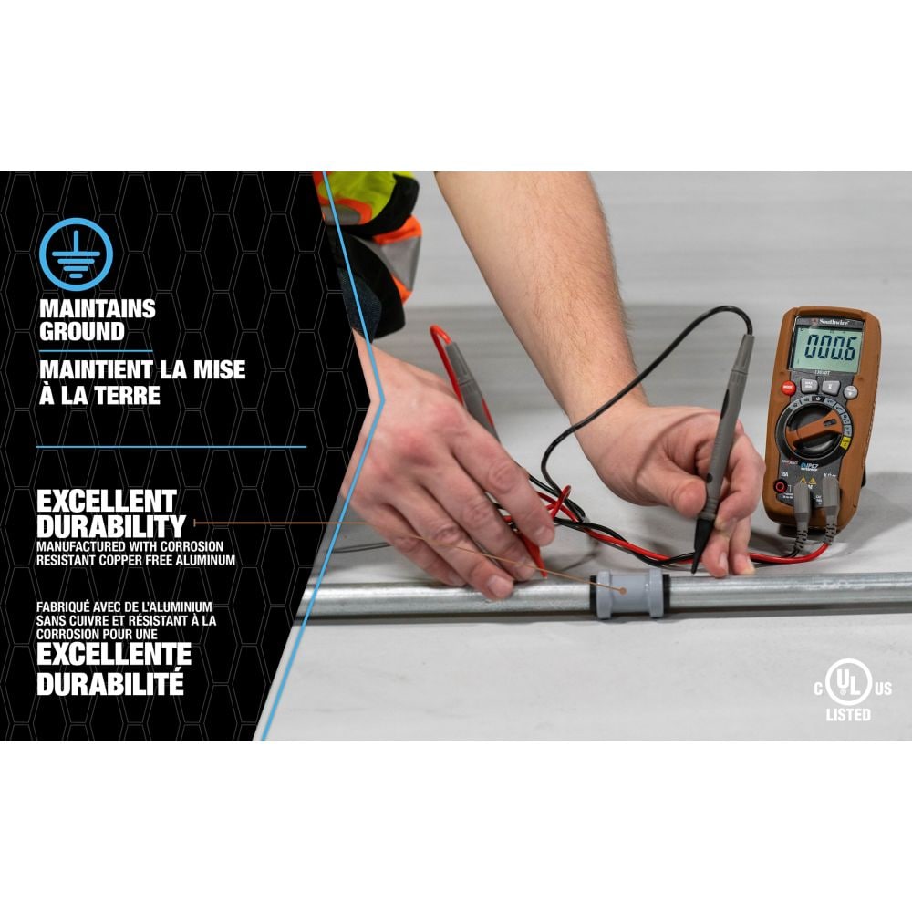 Corps de conduit EMT SIMPush Type-T de 1 pouce