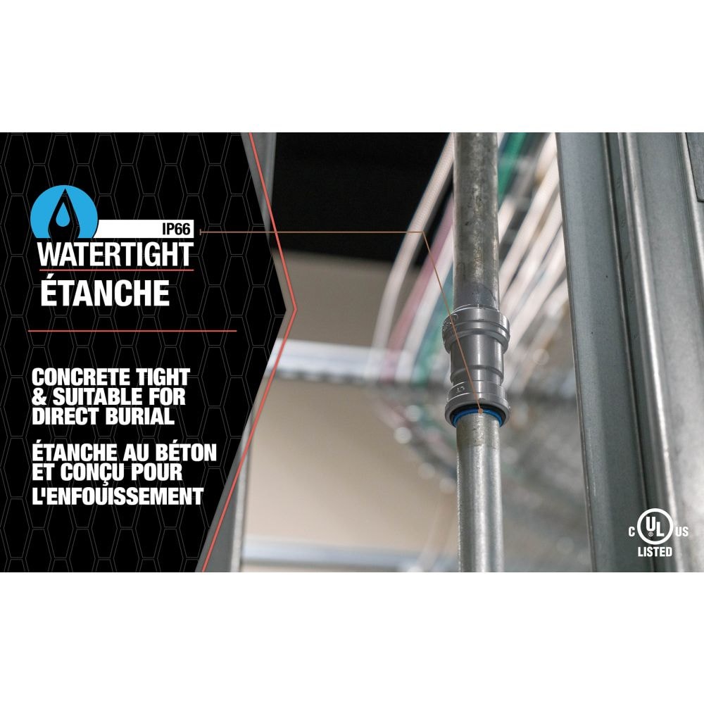 Corps de conduit rigide et IMC SIMPush Type-LR de 1/2 pouce
