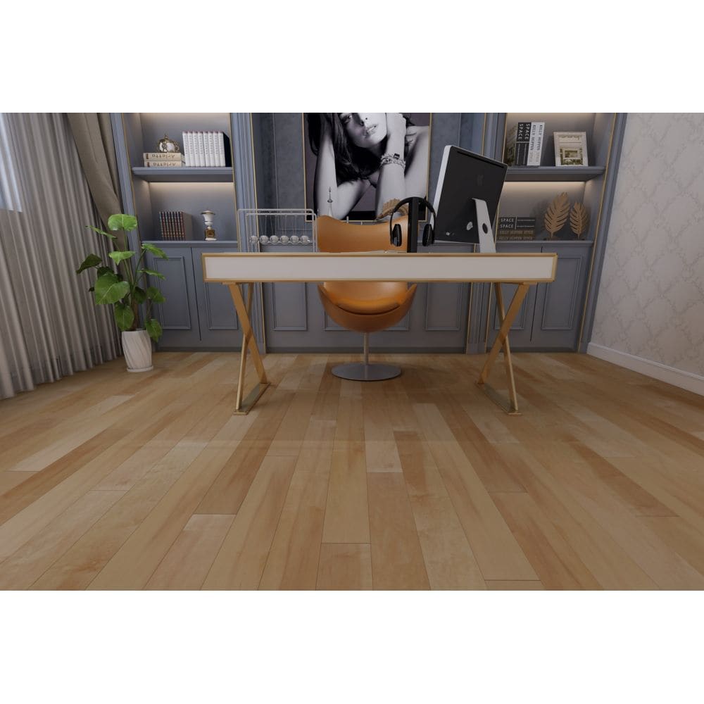 Country Maple 4 7/8-inch x 1/2-inch x 48-inch Click Drop Lock Engineered Hardwood (25.83 sq. ft. /case)