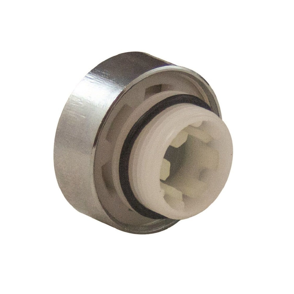 Kit casse-vide capuchon chromé rond pour antigel quart de tour série 1104