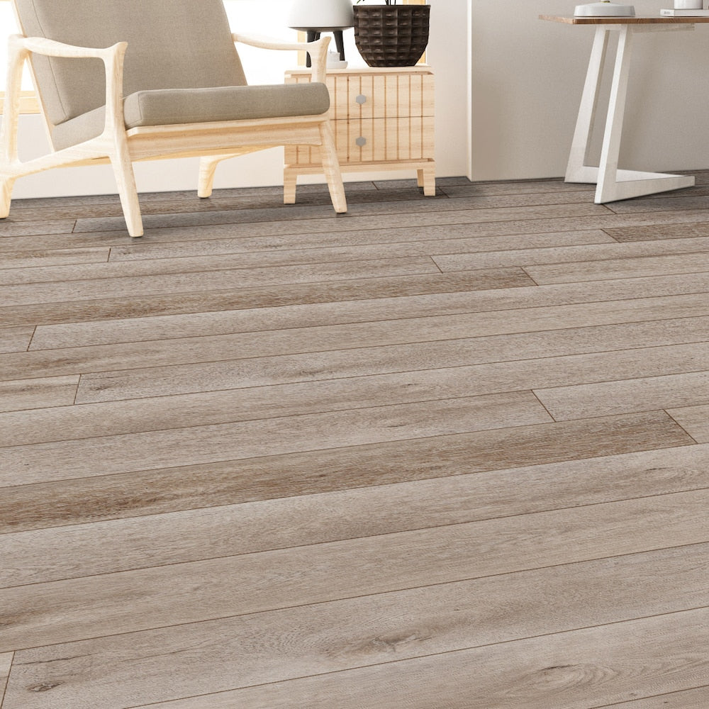 Dayhawk 7-inch x 42-inch x 4mm Thick Waterproof Vinyl Tile Plank Flooring (24.9 sq. ft./case)