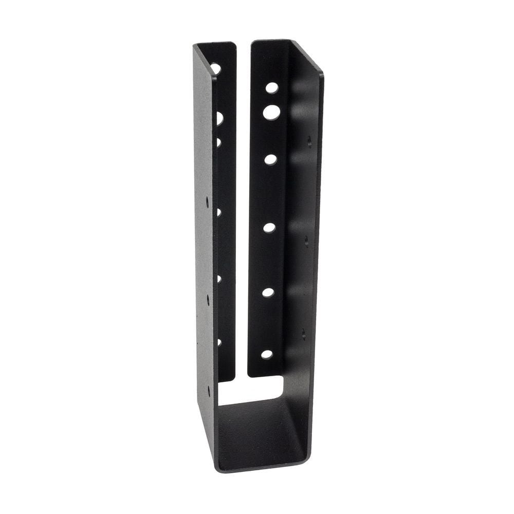 Outdoor Accents ZMAX Galvanized, Black Powder-Coated Light Joist Hanger for 2x10 Rough