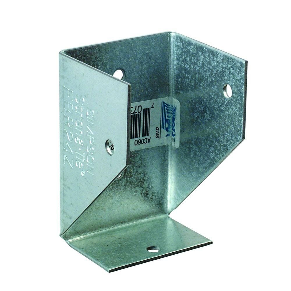 FBR ZMAX Galvanized Fence Bracket for 2x4