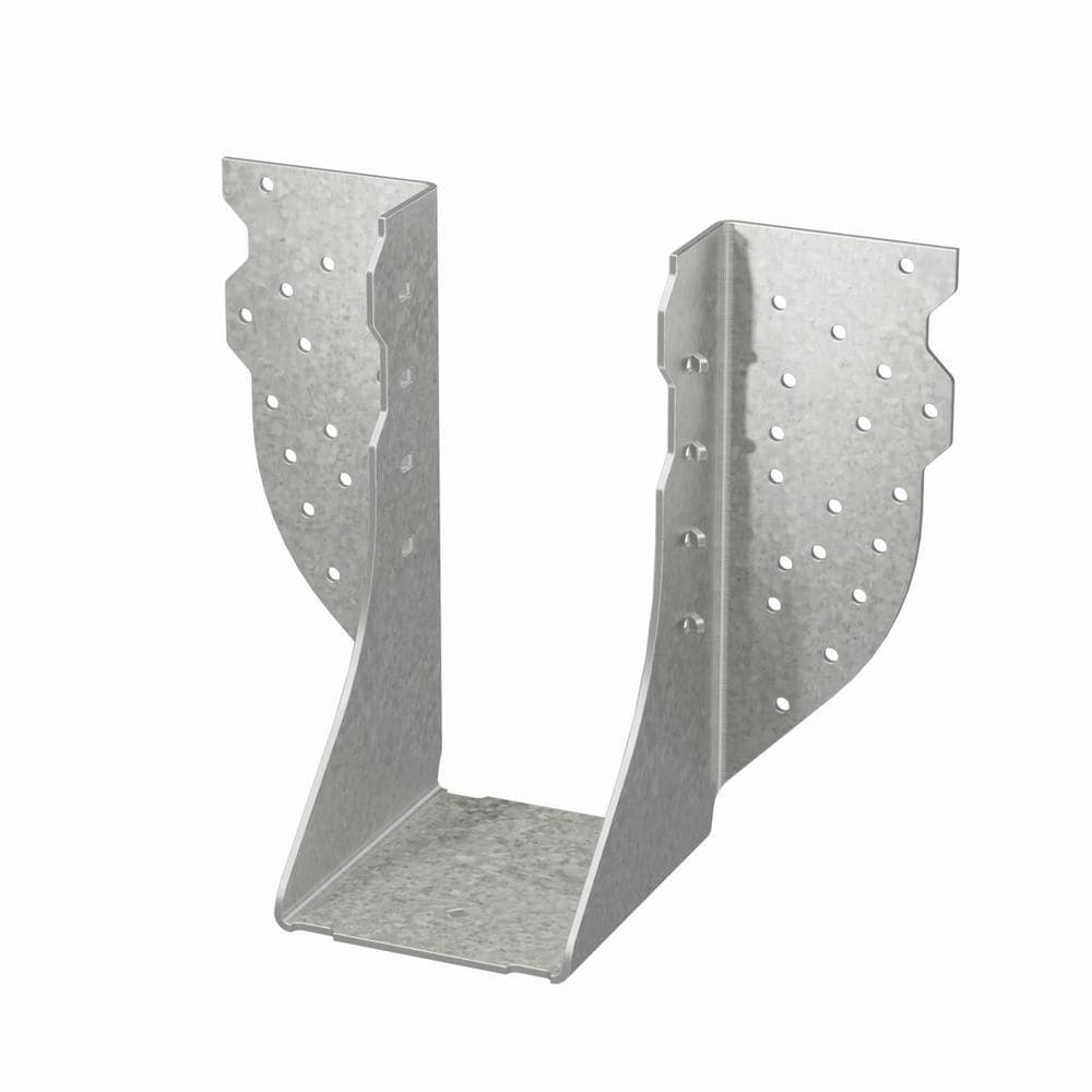 HGUS 7-3/16 inch Galvanized Face-Mount Joist Hanger for Double 2x Truss