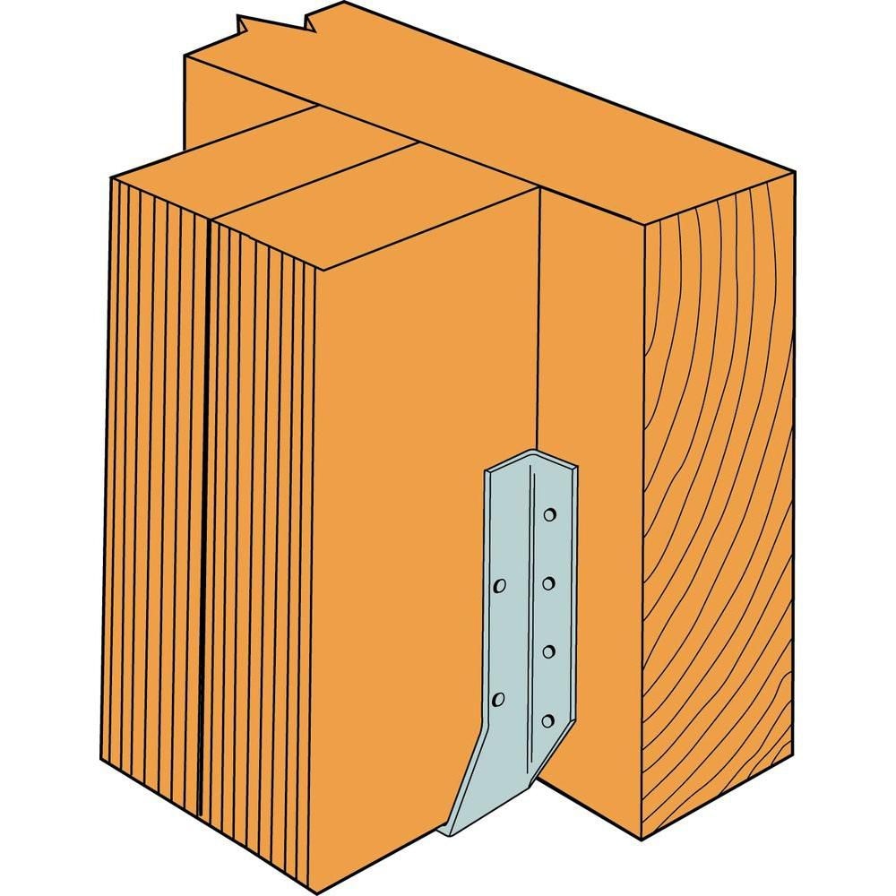HU Galvanized Face-Mount Joist Hanger for Double 2x10