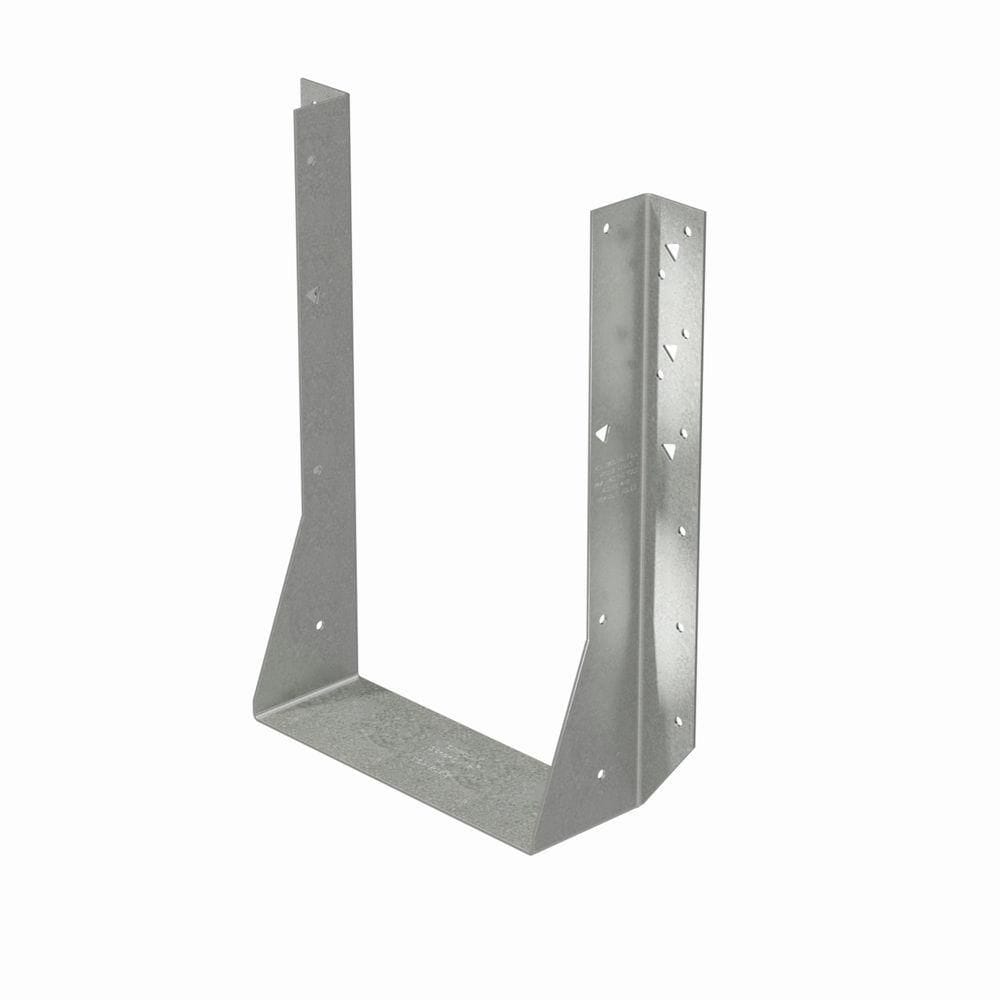 HU Galvanized Face-Mount Joist Hanger for Double 4x12