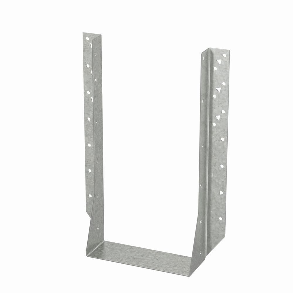 HU Galvanized Face-Mount Joist Hanger for Double 4x14