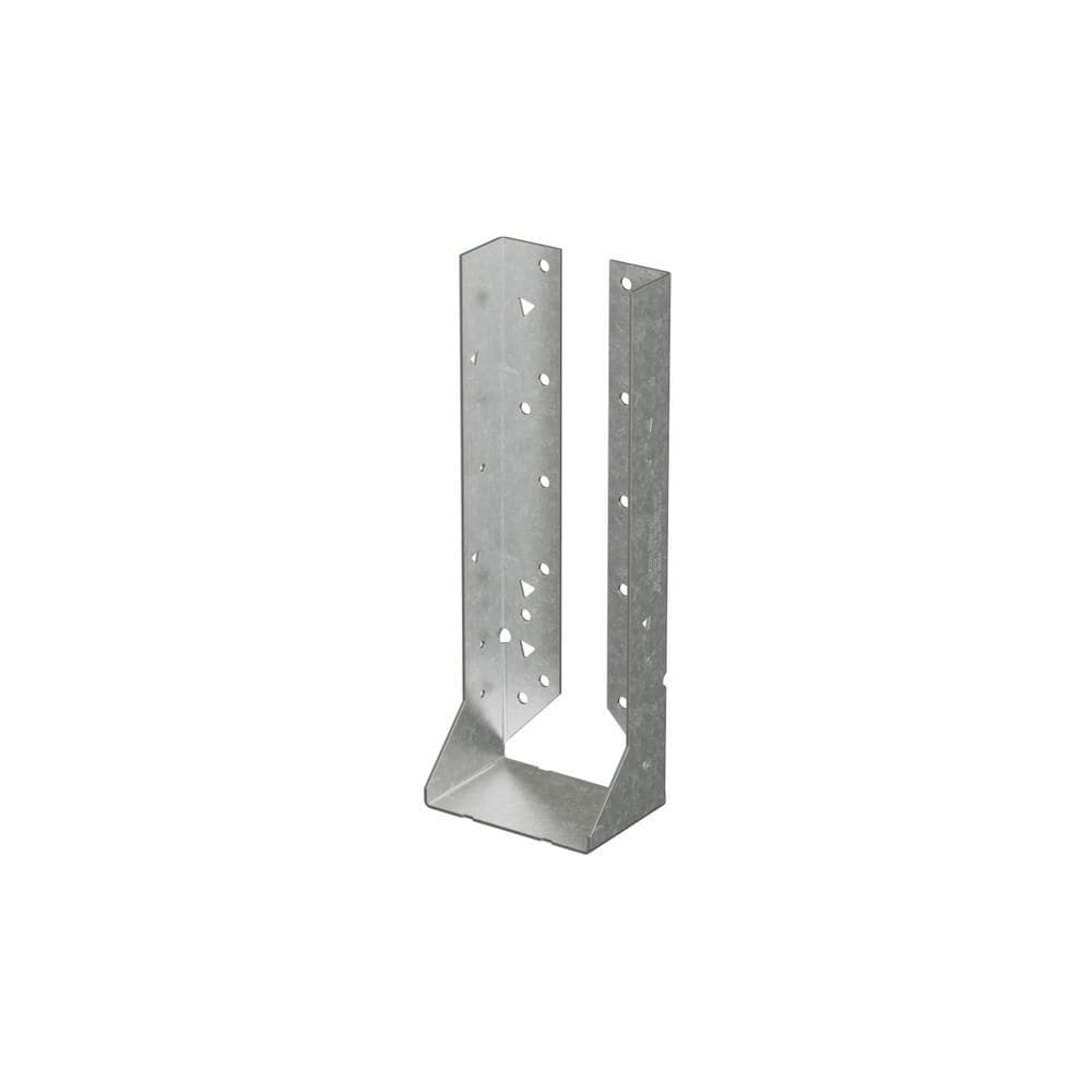 HUC Galvanized Face-Mount Concealed-Flange Joist Hanger for 4x12