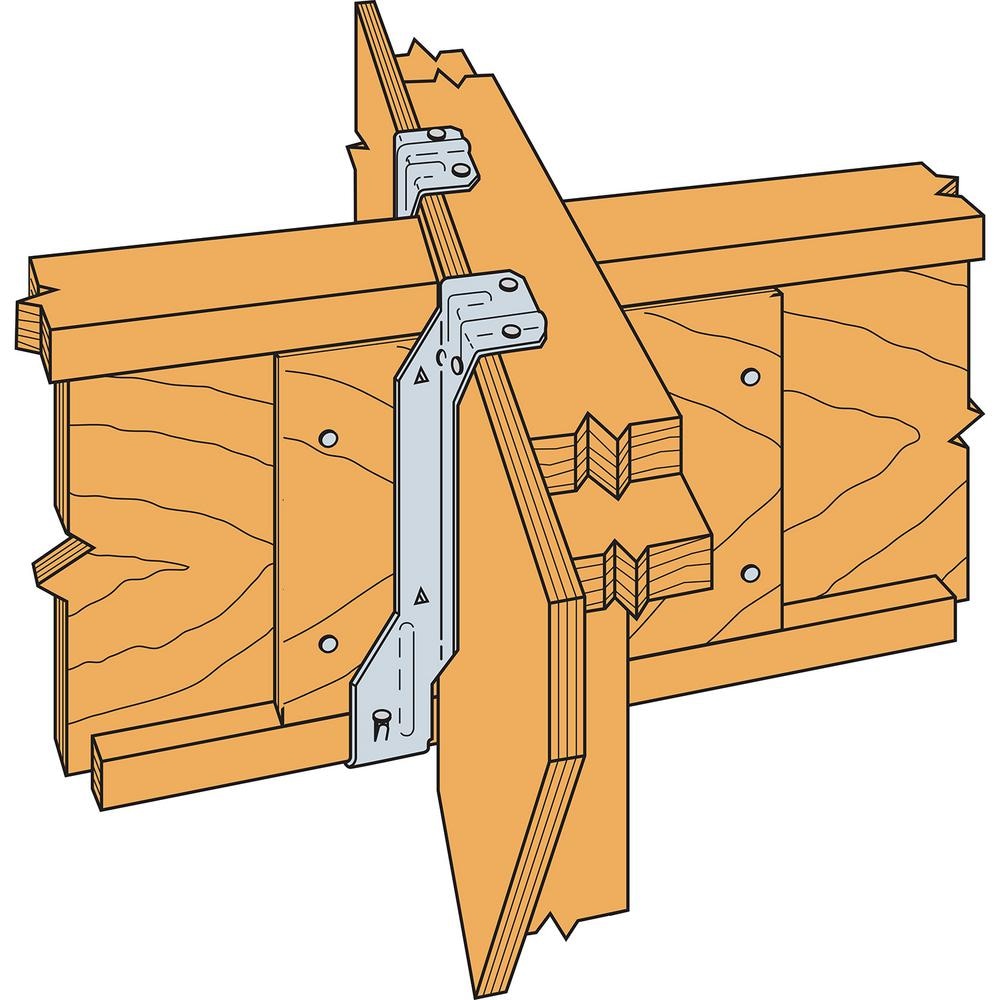 ITS Galvanized Top-Flange Joist Hanger for 2-1/2 inch x 14 inch Engineered Wood