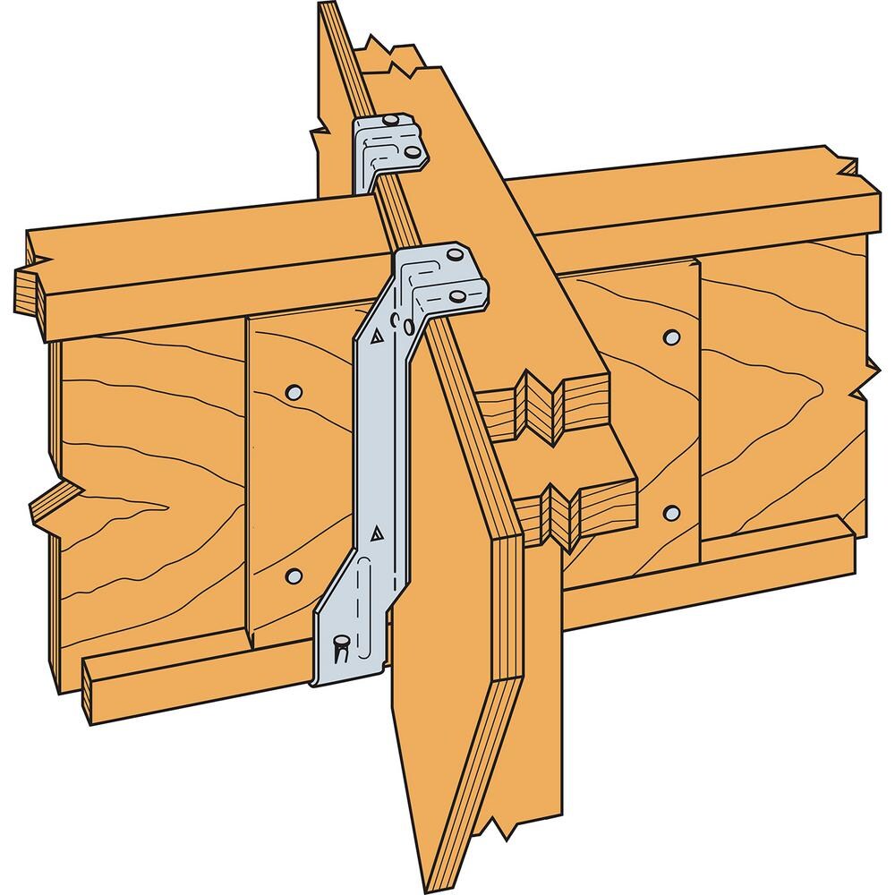 ITS Galvanized Top-Flange Joist Hanger for 3-1/2 inch x 14 inch Engineered Wood