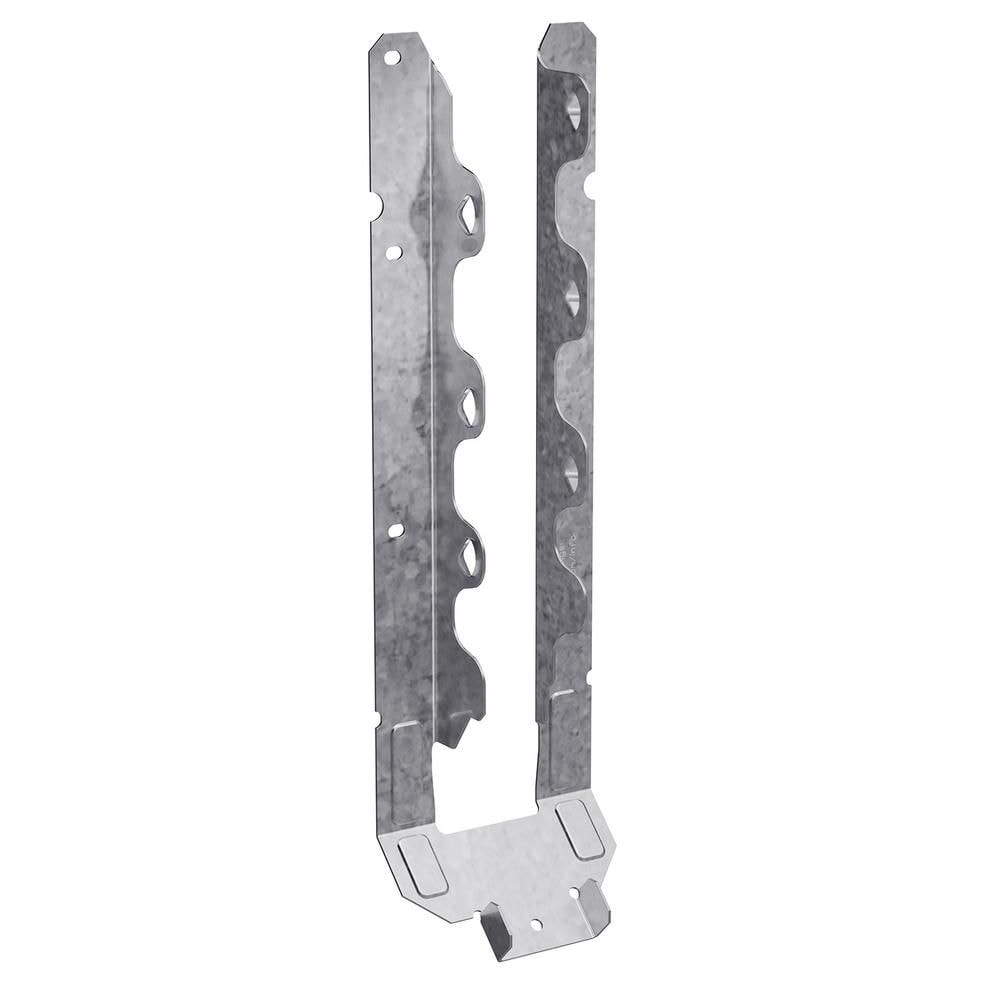 Support en U pour chevrons légers inclinés galvanisés LRUZ ZMAX pour 2x12
