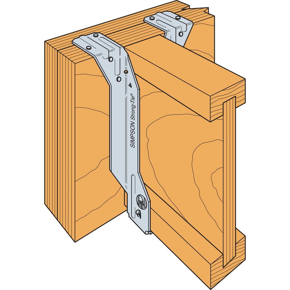 MIT Galvanized Top-Flange Joist Hanger for 3-1/2 inch x 16 inch Engineered Wood
