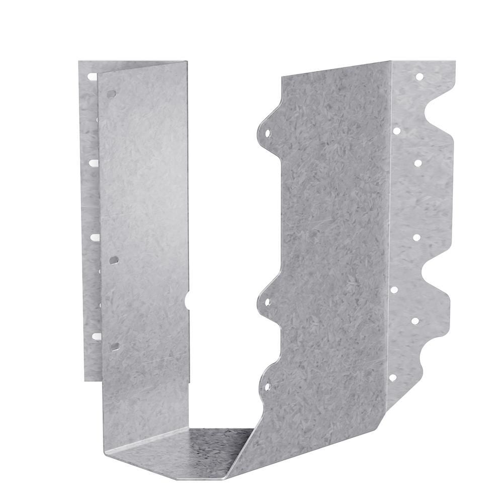 SUL Double 2x10 ZMAX Galvanized Joist Hanger Skewed Left