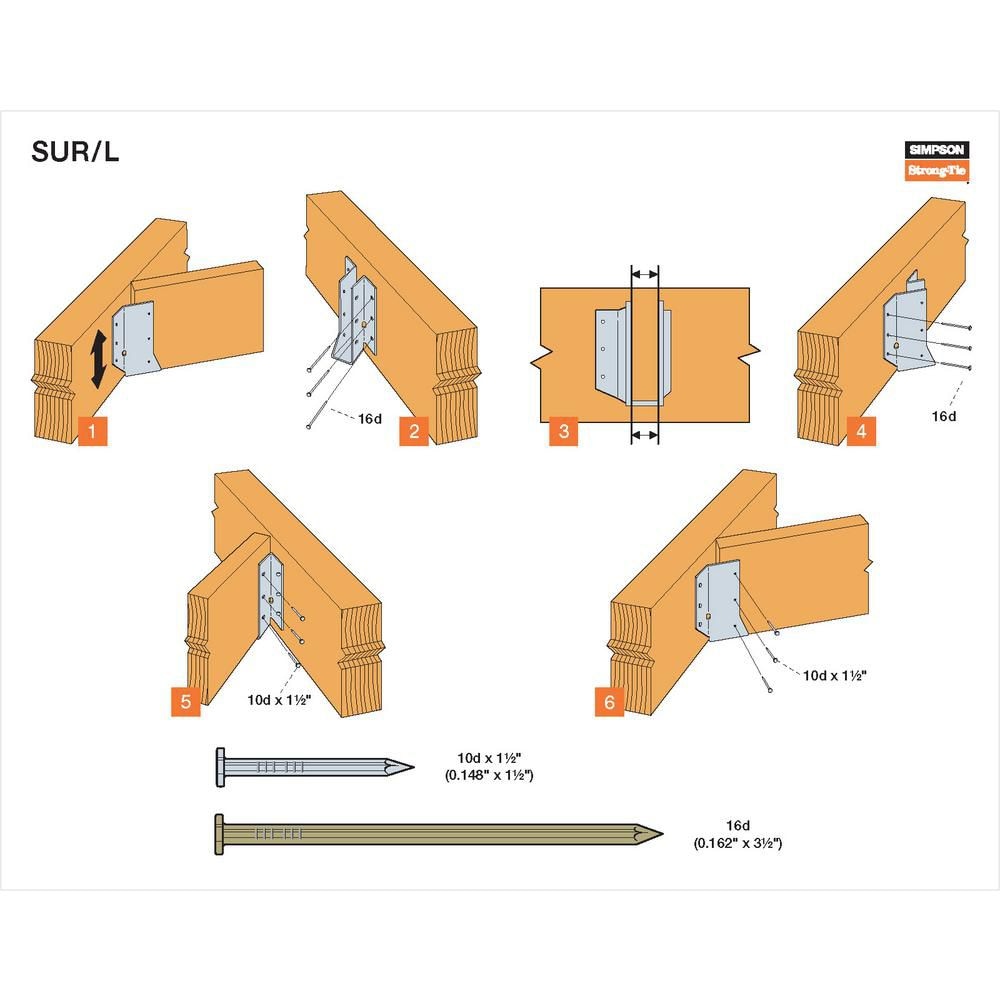 SUR Galvanized Joist Hanger for 1-3/4 inch x 11-7/8 inch Engineered Wood, Skewed Right