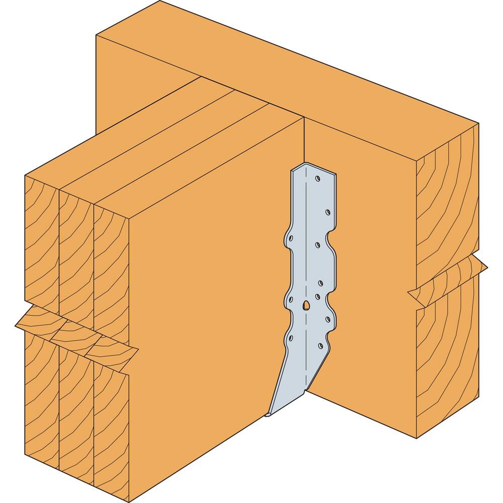 U Galvanized Face-Mount Joist Hanger for Triple 2x10