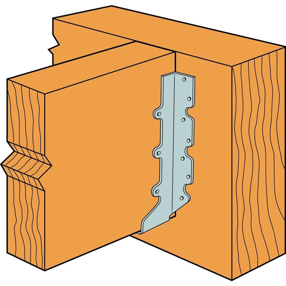 U Galvanized Face-Mount Joist Hanger for 4x10