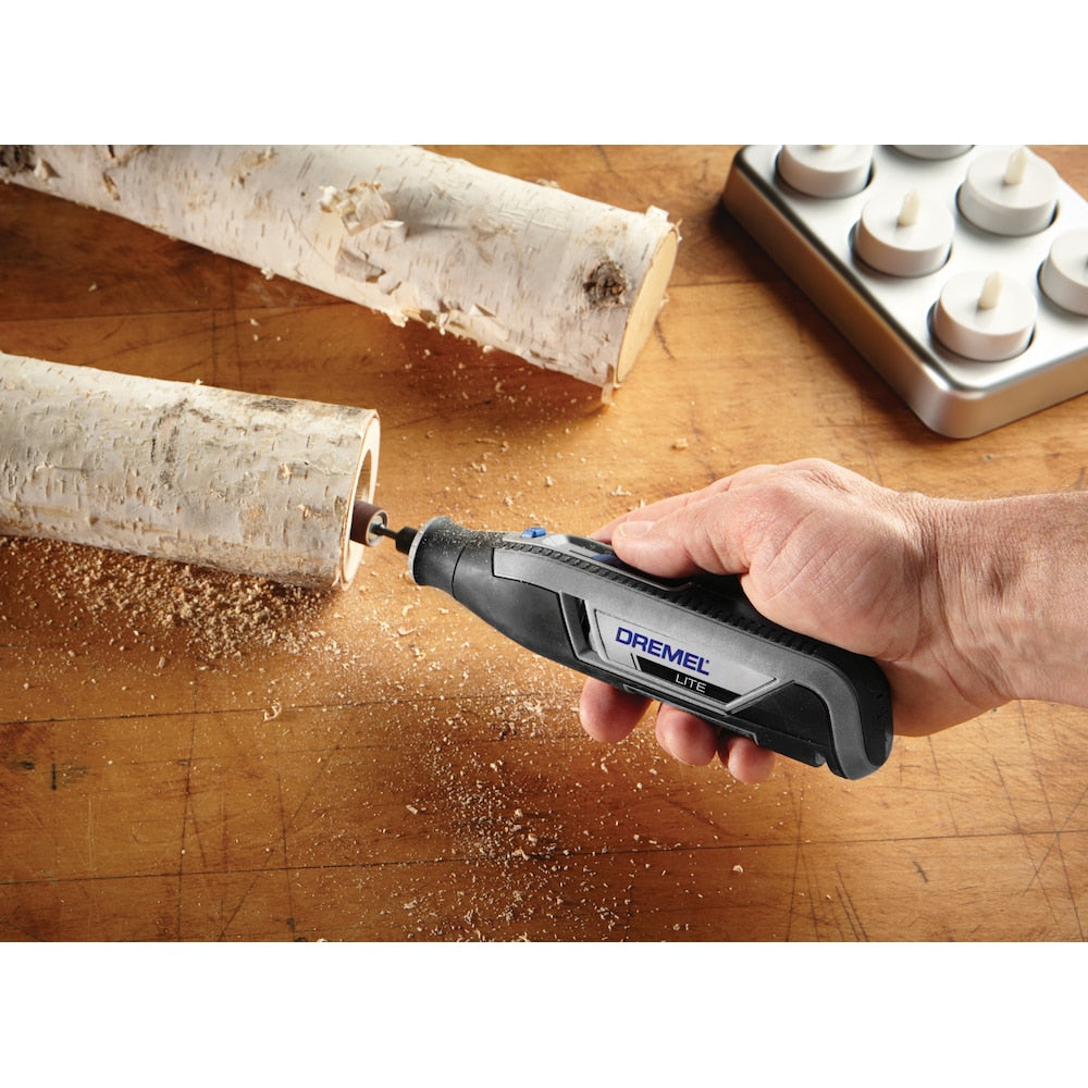 7760 Lite 4V Cordless Lithium-Ion Electrical Rotary Tool Kit with Variable Speed (10 Accessories)